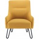 Pearl Fabric Breakout Reception Chair